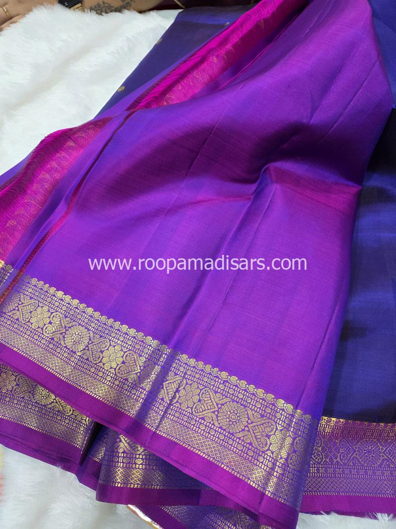 PURE SILK SAREE WITH SILKMARK-6YARDS WITH BLOUSE - Image 5
