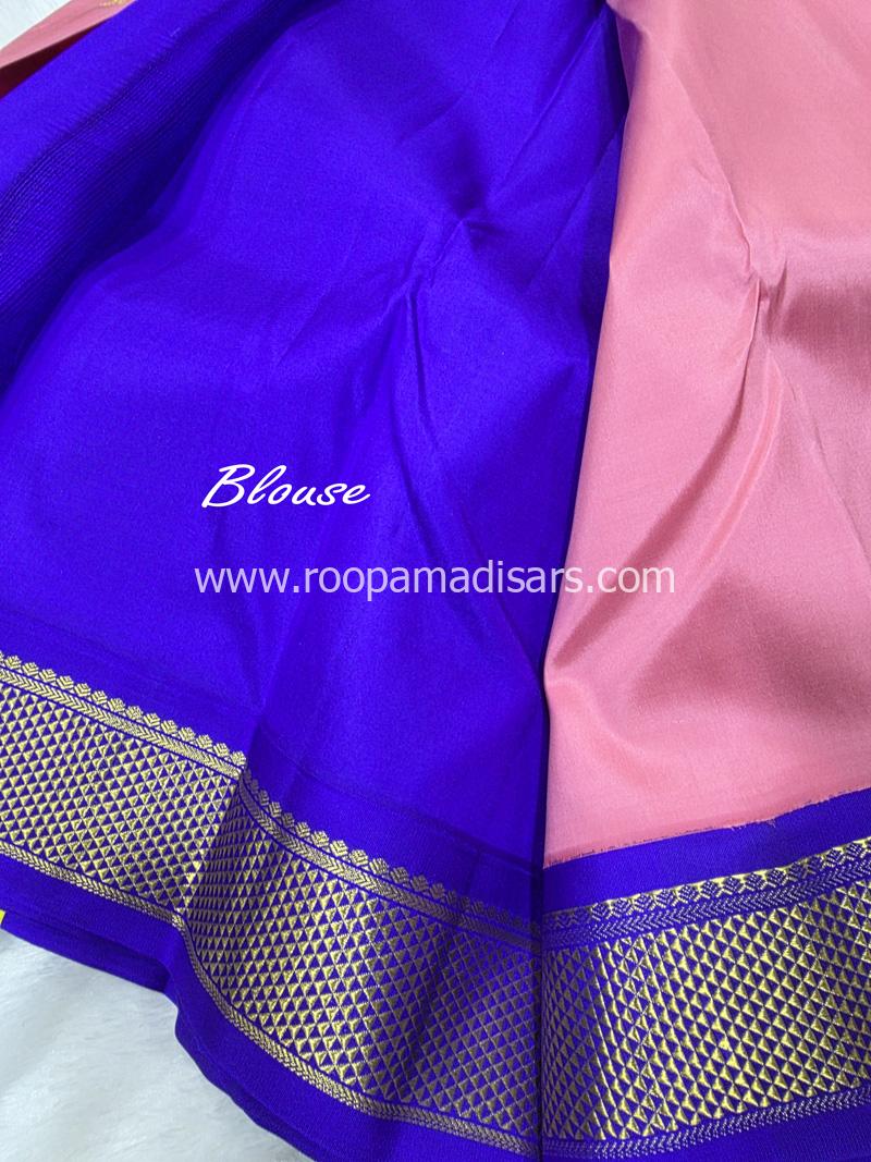 PURE SILK SAREE WITH SILKMARK-6YARDS WITH BLOUSE - Image 6