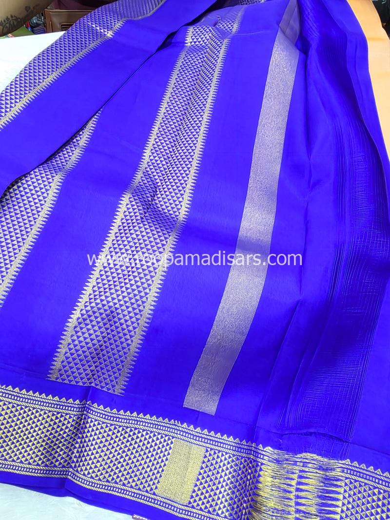 PURE SILK SAREE WITH SILKMARK-6YARDS WITH BLOUSE - Image 6