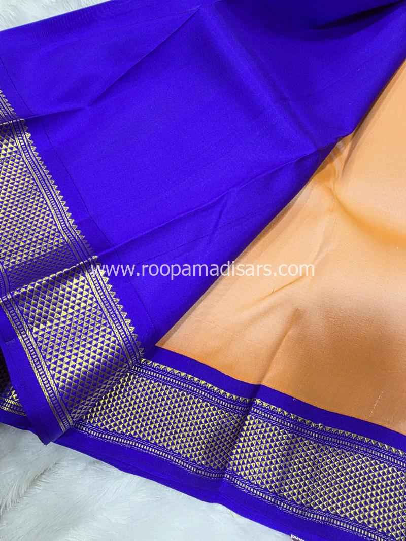 PURE SILK SAREE WITH SILKMARK-6YARDS WITH BLOUSE - Image 5