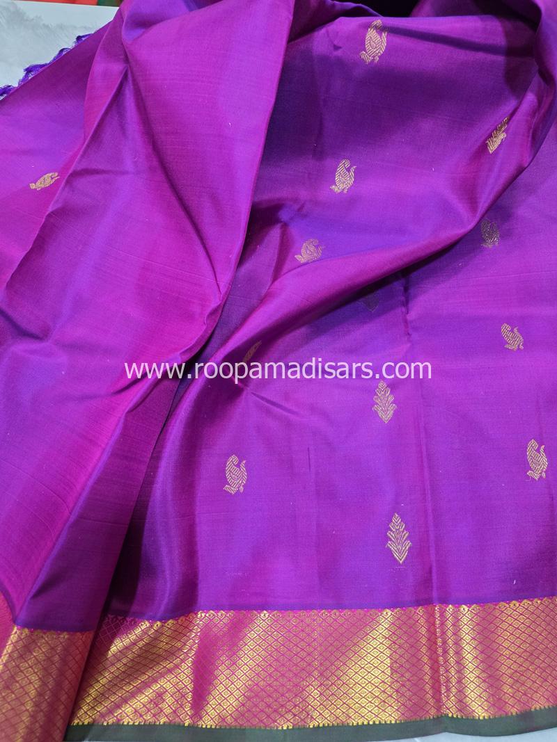 PURE SILK SAREE WITH SILKMARK-6YARDS WITH BLOUSE - Image 6
