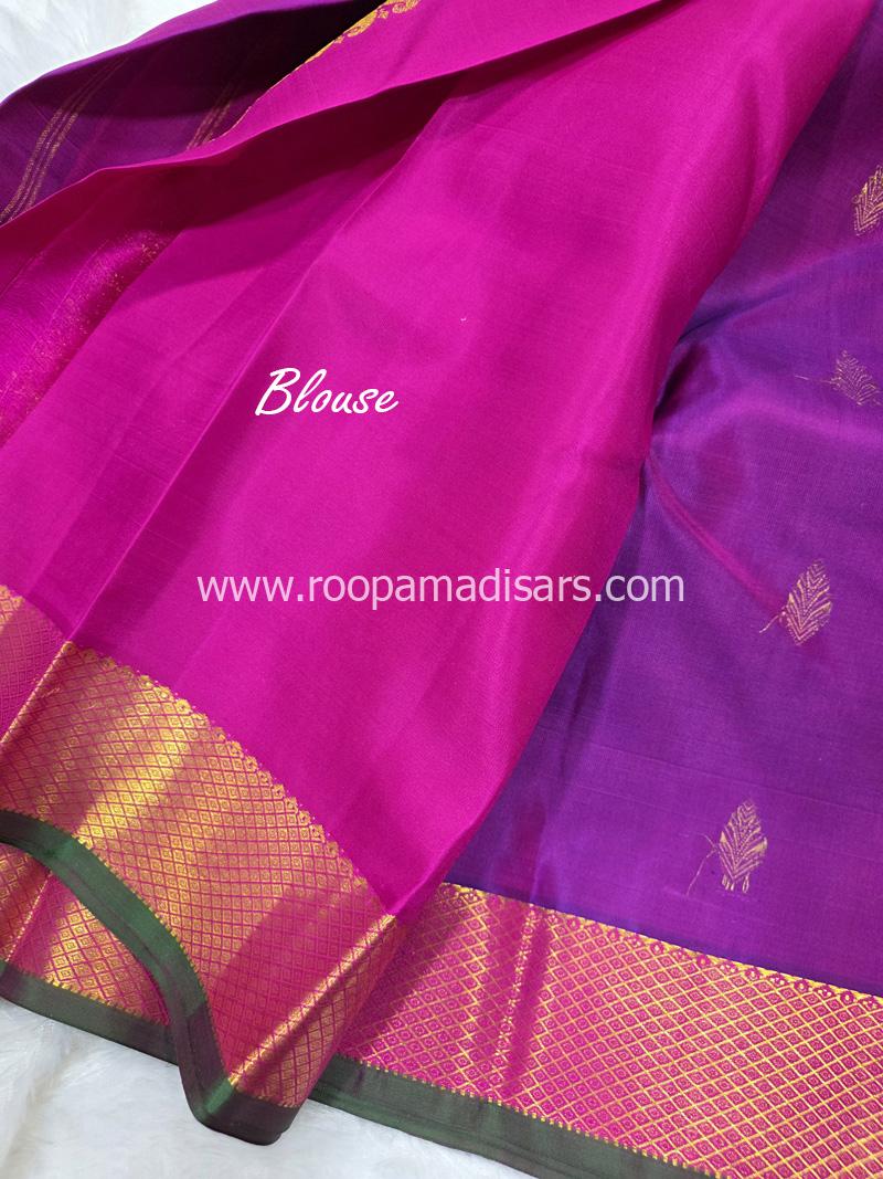 PURE SILK SAREE WITH SILKMARK-6YARDS WITH BLOUSE - Image 4