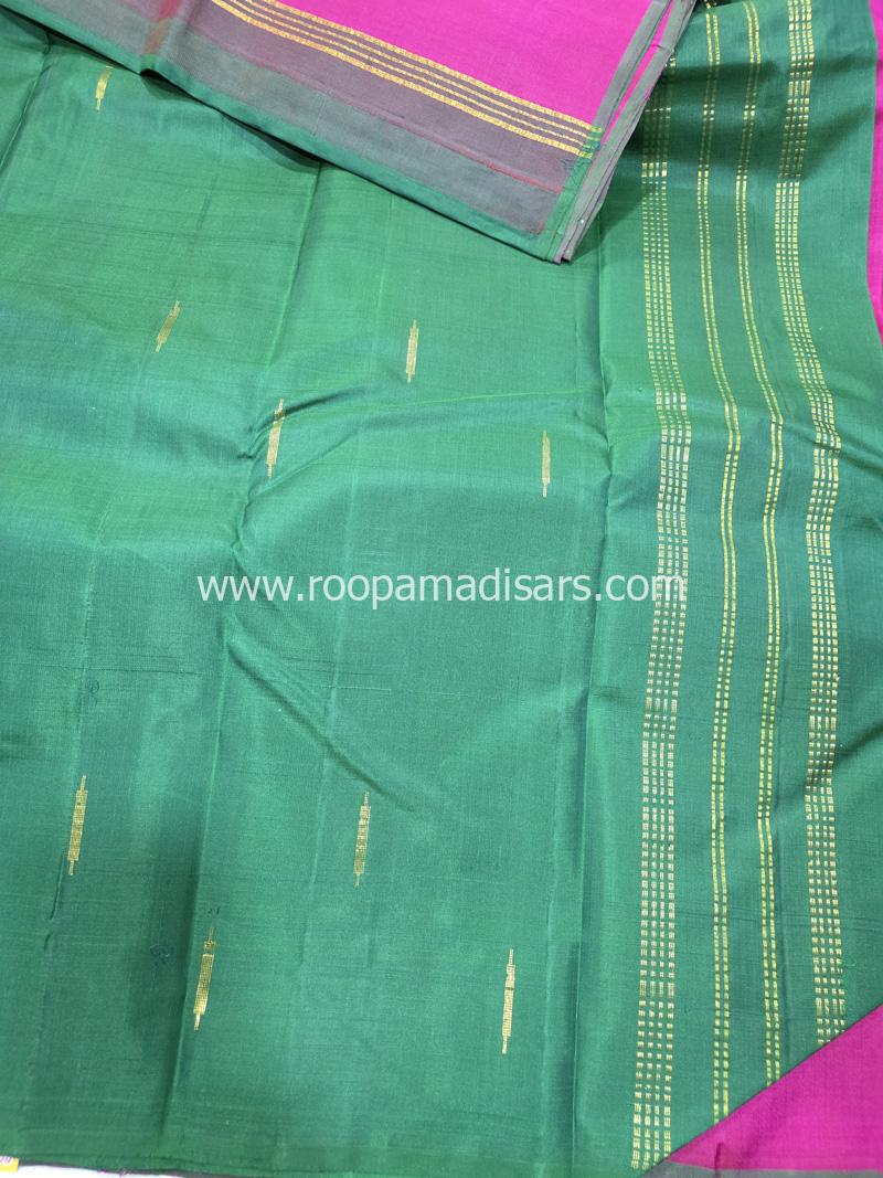 PURE SILK SAREE WITH SILKMARK-6YARDS WITH BLOUSE - Image 4