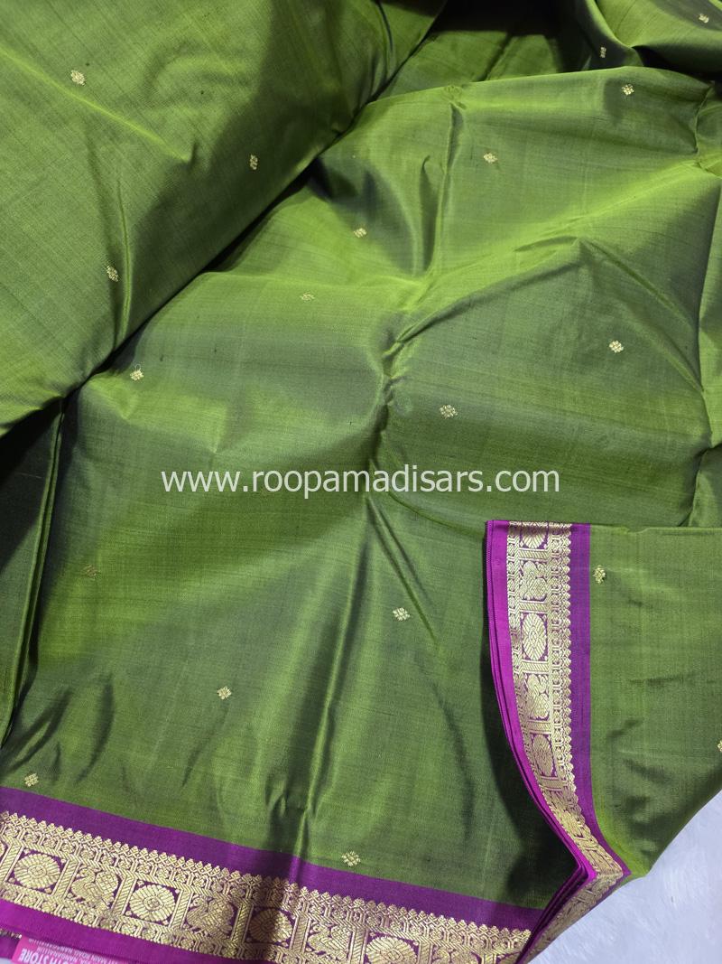 PURE SILK SAREE WITH SILKMARK-6YARDS WITH BLOUSE - Image 3