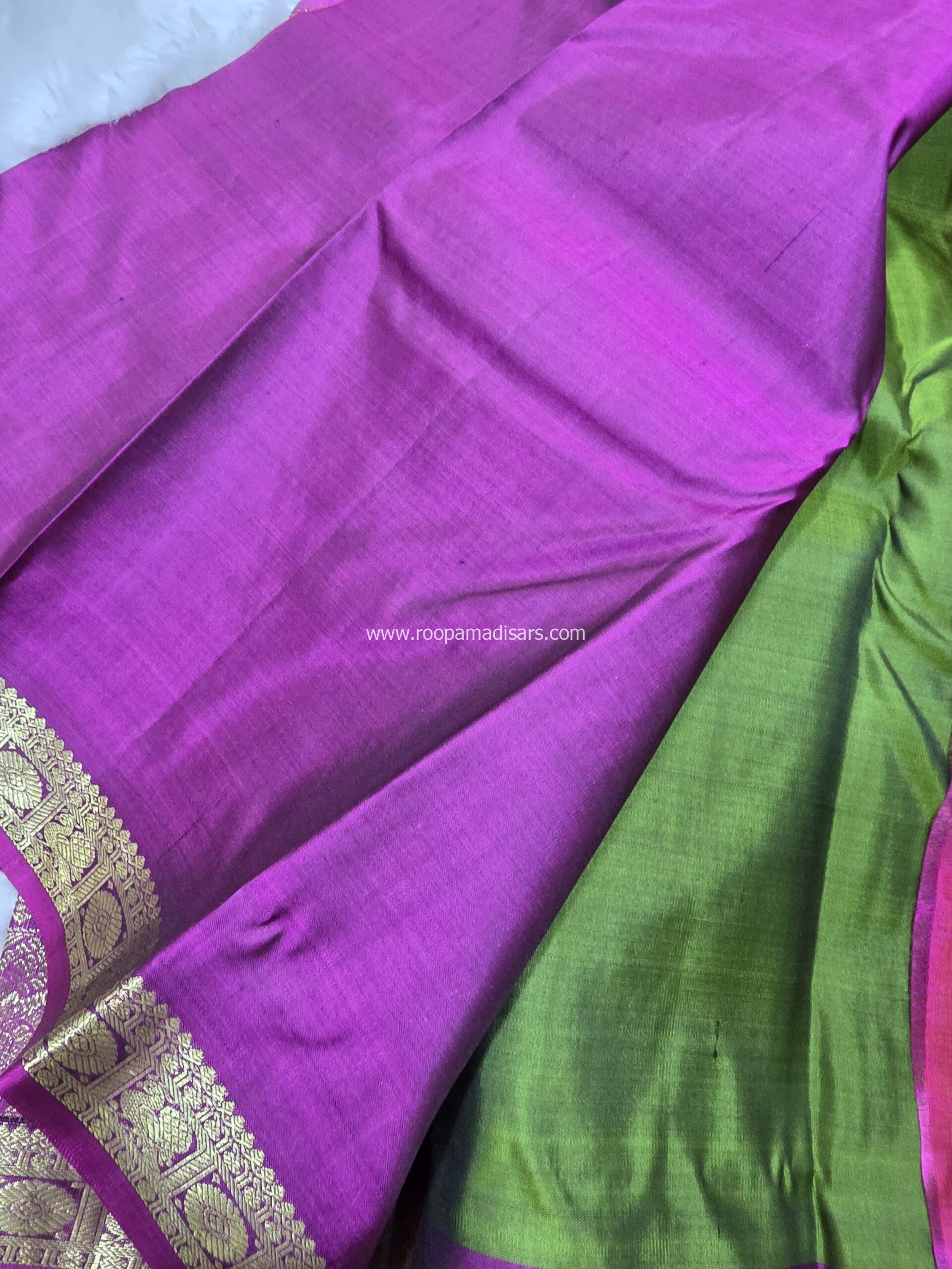 PURE SILK SAREE WITH SILKMARK-6YARDS WITH BLOUSE - Image 5