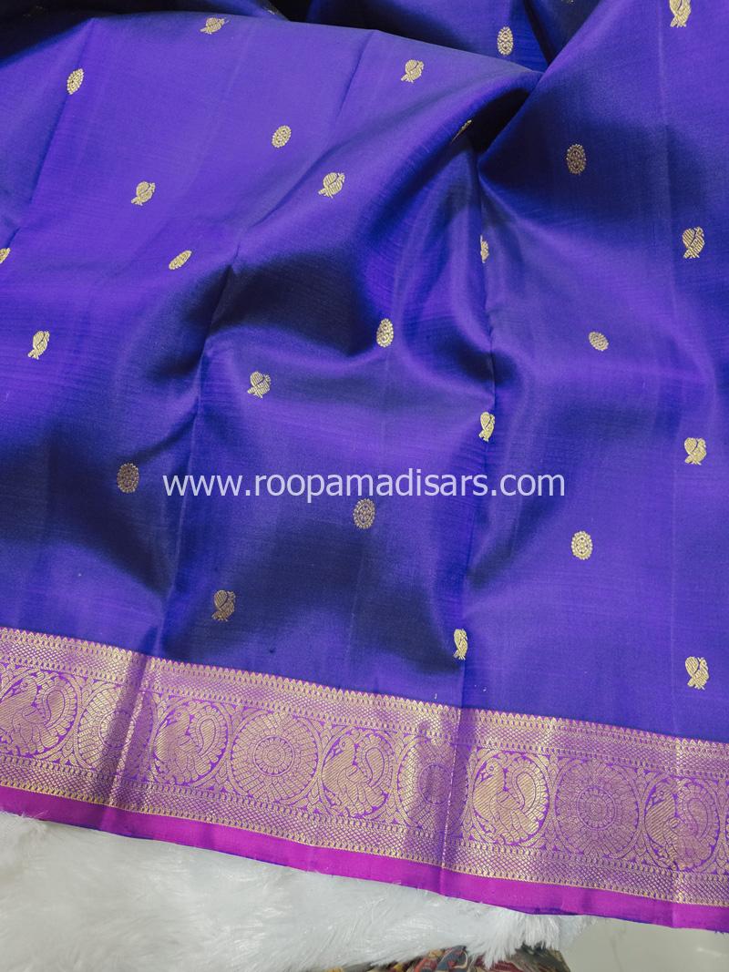 PURE SILK SAREE WITH SILKMARK-6YARDS WITH BLOUSE - Image 5