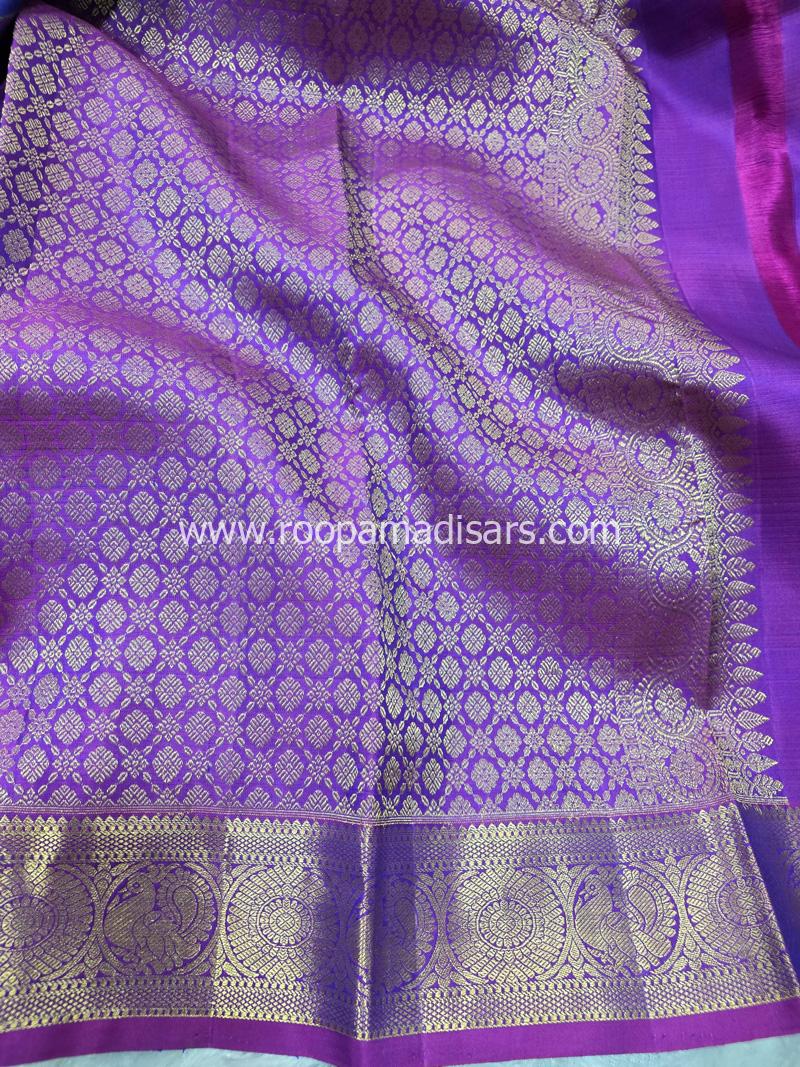 PURE SILK SAREE WITH SILKMARK-6YARDS WITH BLOUSE - Image 4