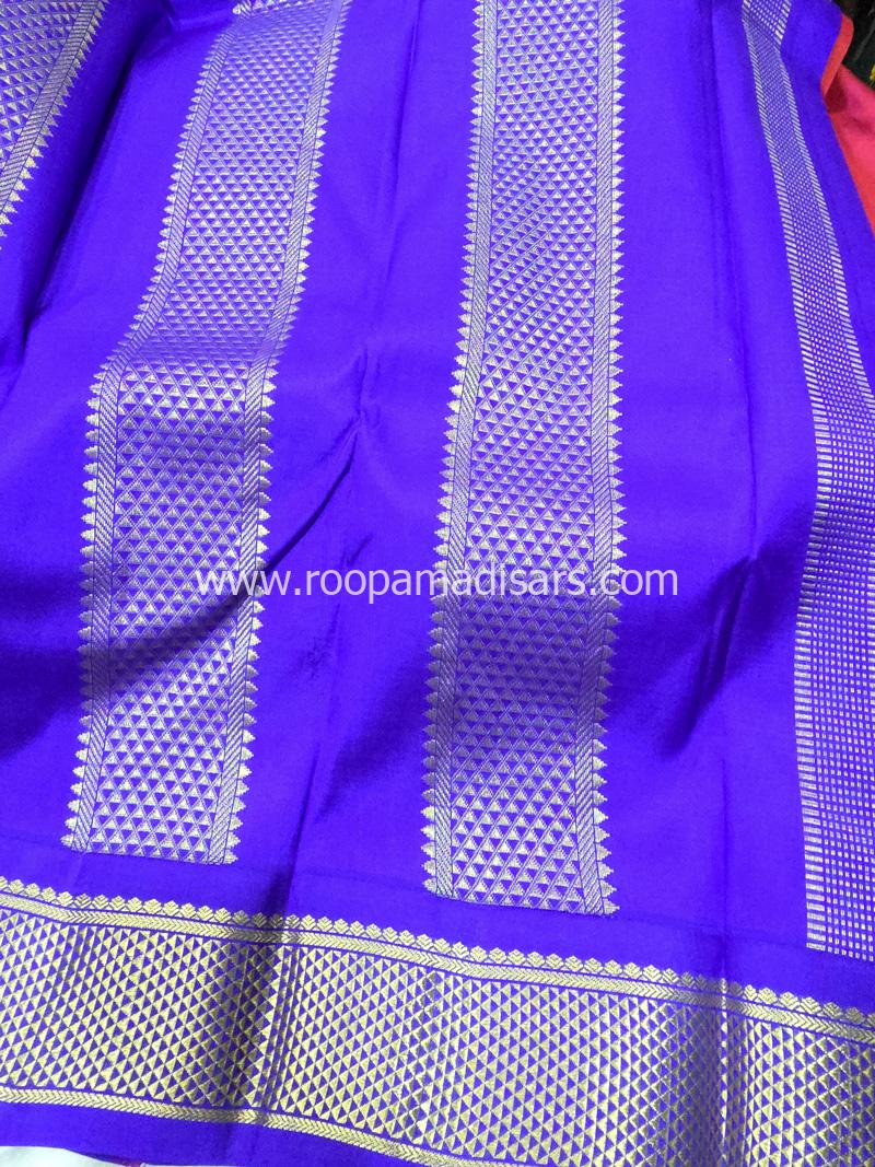 PURE SILK SAREE WITH SILKMARK-6YARDS WITH BLOUSE - Image 4