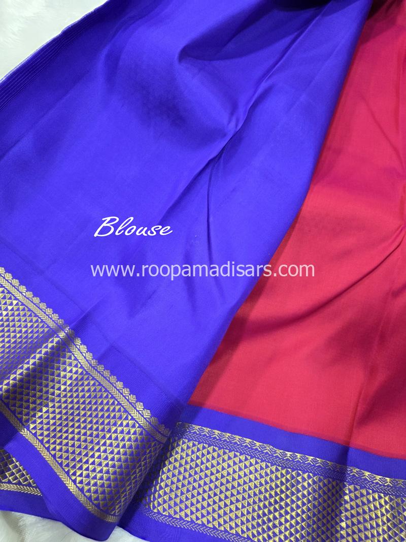 PURE SILK SAREE WITH SILKMARK-6YARDS WITH BLOUSE - Image 3