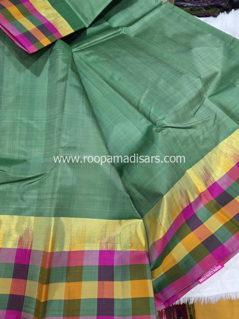 PURE SILK SAREE WITH SILKMARK-6YARDS WITH BLOUSE - Image 3
