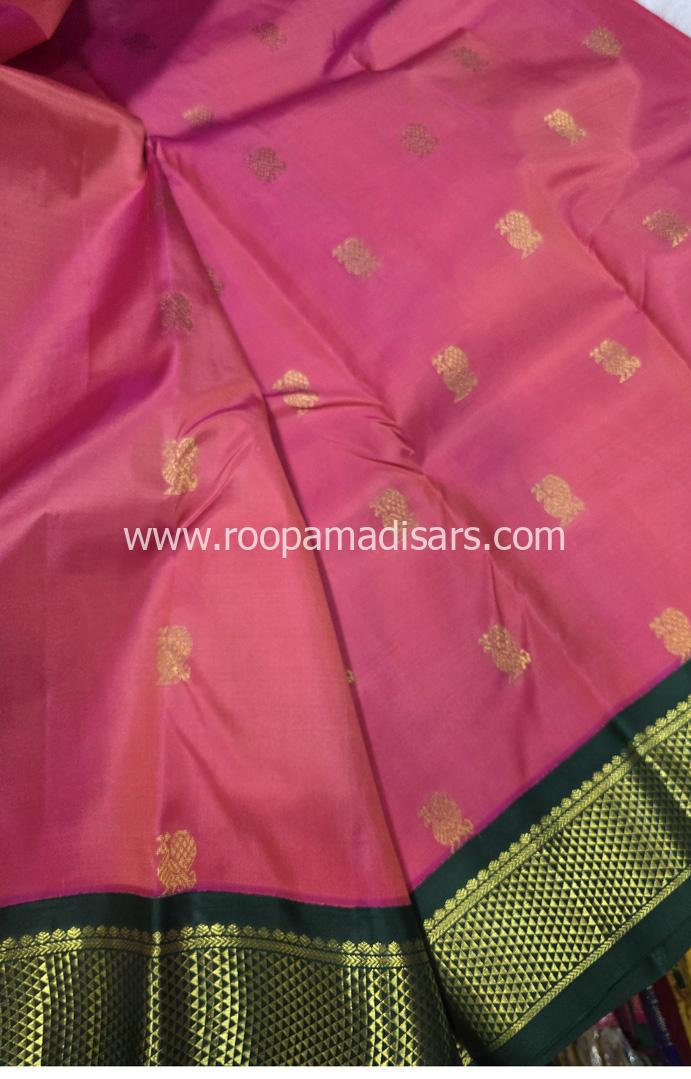 PURE SILK SAREE WITH SILKMARK-6YARDS WITH BLOUSE - Image 3