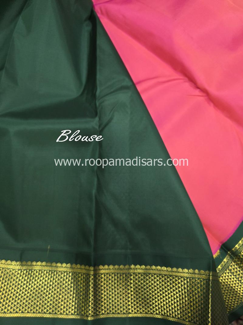 PURE SILK SAREE WITH SILKMARK-6YARDS WITH BLOUSE - Image 4
